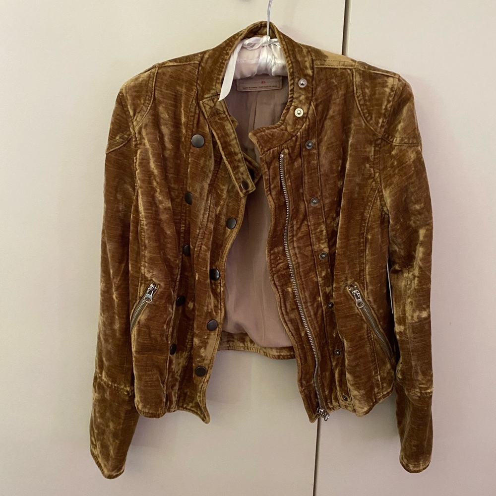 Free people velvet jacket
